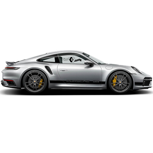Porsche 911 Side Line Graphics - Aangepaste vinylstickers voor alle Porsche
