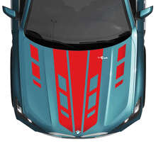 BMW X5 G05 Motorkap Accent Custom Strepen Decal Stickers 2 2