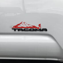Mountain Sasquatch Badge Overlay Vinyl Sticker voor Toyota Tacoma_2
