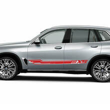 Dynamic Racing Side Stripe Decal Sticker Kit voor BMW X5 G05 - Aangepaste vinylafbeeldingen
 2