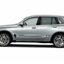 Dynamic Racing Side Stripe Decal Sticker Kit voor BMW X5 G05 - Aangepaste vinylafbeeldingen
 3