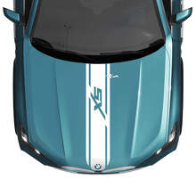 BMW X5 G05 Hood Custom Stripe Sticker sticker - Vinyl Graphics voor een strakke, sportieve look
 2