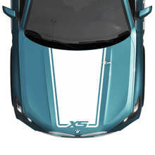 BMW X5 G05 Hood Custom Accent Stripe Decal Strobe - Vinyl Grafische Stickers
 2