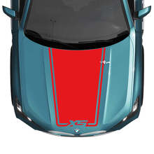 BMW X5 G05 Hood Custom Accent Stripe Decal Strobe - Vinyl Grafische Stickers
 3