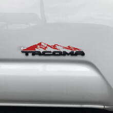 Mountains Over Badge Decal Sticker Voor Toyota Tacoma 2