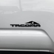 Mountain Bigfoot-badge overlay vinylsticker voor Toyota Tacoma_2