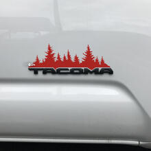 Toyota Tacoma bomen bos sticker sticker over badge Tacoma
 2