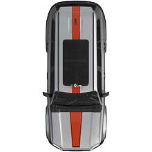  Motorkap Dak Strepen Rally Vinyl Stickers Sticker Graphic Kit Voor Toyota Land Cruiser Prado 2