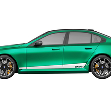 Side Rocker Panel Accent Decal Kit voor BMW 5-serie G60 M5 G90 - SupDec Graphix Vinyl Stickers
 3