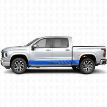 Verspringende Gleuven Deur- & Rockerpanel Vinyl Strepen voor Chevrolet Silverado 1500 Volgende Generatie 2027_5