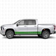 Verspringende Gleuven Deur- & Rockerpanel Vinyl Strepen voor Chevrolet Silverado 1500 Volgende Generatie 2027_6