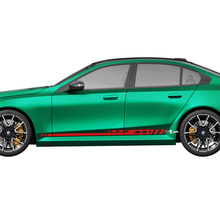 Zijstrepen Racing stickerkit voor BMW 5-serie G60 M5 G90 - SupDec Graphix vinylstickers
 2