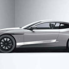 Geperforeerde Vinyl Strepen Stickers Voor Zijdeuren Voor Aston Martin DB11 2