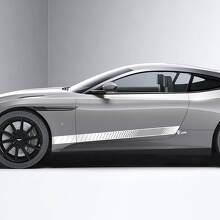 Zijkant Aston Martin DB11 Honingraat Zijdeuren Vinylstickers 2
 2