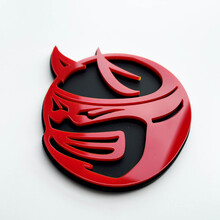 Aangepaste 3D Badge Drag Bee Demon Dodge Charger Challenger logo Fender Badges embleem
 2