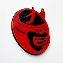Aangepaste 3D Badge Drag Bee Demon Dodge Charger Challenger logo Fender Badges embleem
 3