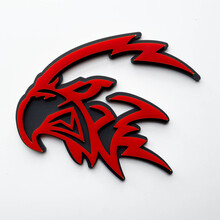 Aangepaste 3D Trackhawk Hellhawk Badge - Spatbordembleem voor Jeep Trackhawk 2
 4