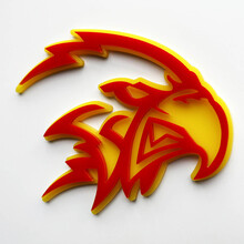 Aangepaste 3D Trackhawk Hellhawk Badge - Spatbordembleem voor Jeep Trackhawk 3
 3
