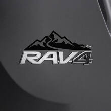 Mountains Over Achtersticker 2 Voor Toyota Rav4 Badge 3