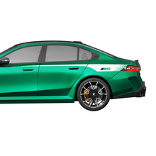 Achterzijde strepen Racing sticker Kit voor BMW 5-serie G60 M5 G90 - SupDec Graphix vinylstickers
 2