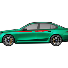 Kant M kleuren Strepen Racing Decal Kit voor BMW 5 Serie G60 M5 G90 - SupDec Graphix Vinyl Stickers
 2