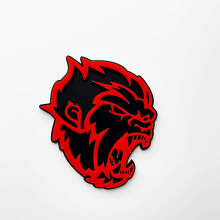 Boze Yeti Sasquatch Bigfoot 3D Spatbordbadges Embleem 4