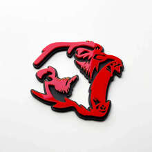 Boze Gorilla 3D Spatbordbadge Embleem_3