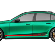 Side M5 Stripes Racing Decal Kit voor BMW 5-serie G60 M5 G90 - SupDec Graphix Vinyl Stickers
 2