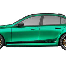 Side M5 Stripes Racing Decal Kit voor BMW 5-serie G60 M5 G90 - SupDec Graphix Vinyl Stickers
 3