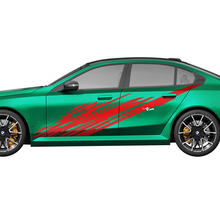 Side M5 Splash Racing stickerkit voor BMW 5-serie G60 M5 G90 - SupDec Graphix vinylstickers
 2