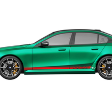 BMW Racing-stickerset aan de zijkant voor BMW 5-serie G60 M5 G90 - SupDec Graphix vinylstickers
 2