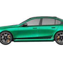 Merk Dual Stripes Zij Vinyl Decal Sticker voor BMW M5 G90/G99 2024-heden_3