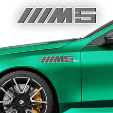 3 kleuren M-logo Racing-stickerset voor BMW 5-serie G60 M5 G90
 2