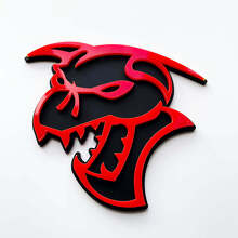 Demon 3D Embleem Spatbord Emblemen 4