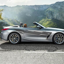 Zijdeur strepen vinyl sticker geschikt voor BMW Z4
 3