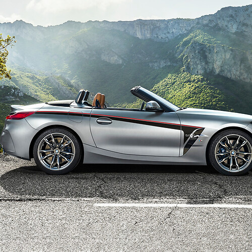 Zijaccenten Deurstrepen Vinylsticker geschikt voor BMW Z4
