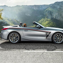 Zijaccenten Deurstrepen Vinylsticker geschikt voor BMW Z4
 2