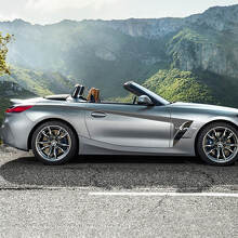 Zijaccenten Deurstrepen Vinylsticker geschikt voor BMW Z4
 3