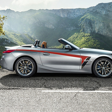 Zijaccenten Deurstrepen Vinylsticker geschikt voor BMW Z4
 4