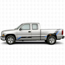 Rijzende Accent Deur- en Zijvinylstrepen voor Chevrolet Silverado 1500 GMT800 1999-2007_3