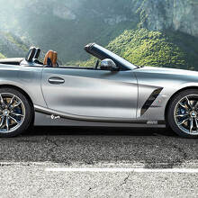 M-Style Rocker Panel Strepen Vinyl Decal Kit voor BMW Z4_2