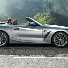 Zijaccenten deur M strepen vinyl sticker geschikt voor BMW Z4
 3