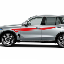 Accent Racing zijdeuren streepstickerset voor BMW X5 G05
 4