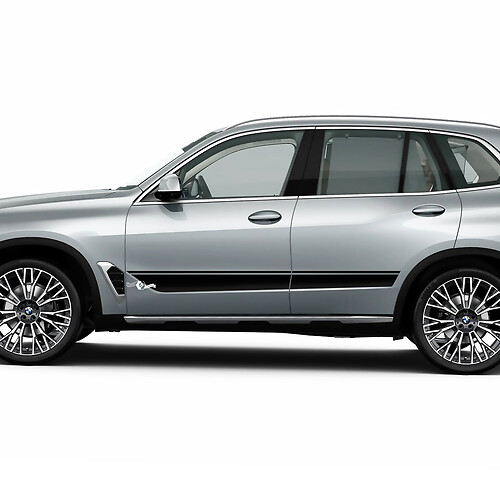 Accent Racing onderste streepstickerset voor BMW X5 G05
