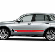 Accent Racing onderste streepstickerset voor BMW X5 G05
 2