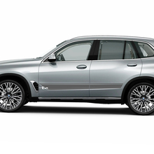 Accent Racing onderste streepstickerset voor BMW X5 G05
 3
