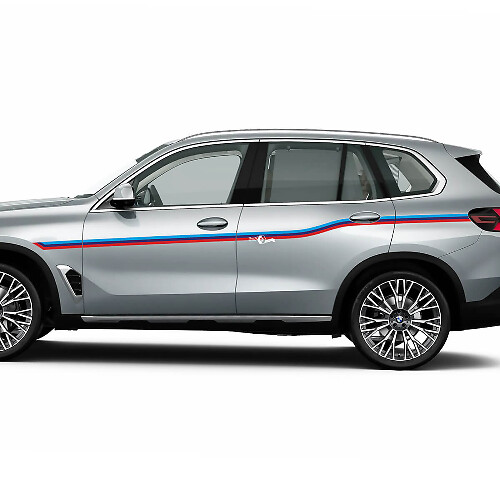 M-Style Racing Zijstripes Vinyl Decal Kit voor BMW X5 G05