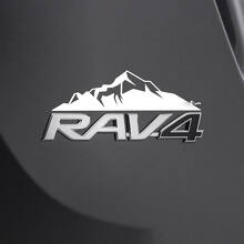 Bergen Achterzijde Decal Sticker Voor Toyota Rav4 Embleem 2