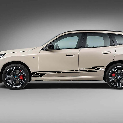 Zijklep Strepen Decal Kit - Aangepaste Vinyl Grafieken 2 voor BMW X3 G45 G01 of F25