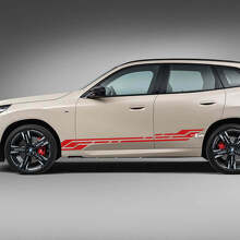 Zijklep Strepen Decal Kit - Aangepaste Vinyl Grafieken 2 voor BMW X3 G45 G01 of F25 2
